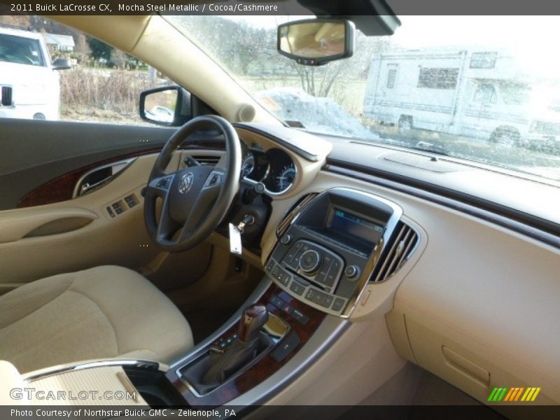 Mocha Steel Metallic / Cocoa/Cashmere 2011 Buick LaCrosse CX