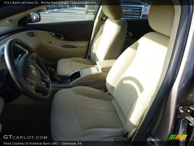 Mocha Steel Metallic / Cocoa/Cashmere 2011 Buick LaCrosse CX