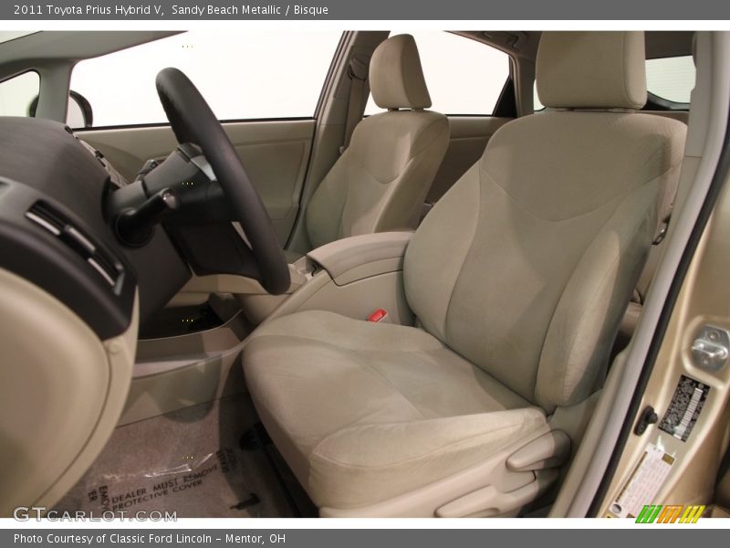Sandy Beach Metallic / Bisque 2011 Toyota Prius Hybrid V