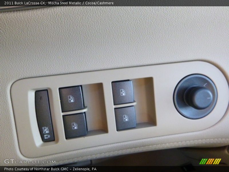 Mocha Steel Metallic / Cocoa/Cashmere 2011 Buick LaCrosse CX