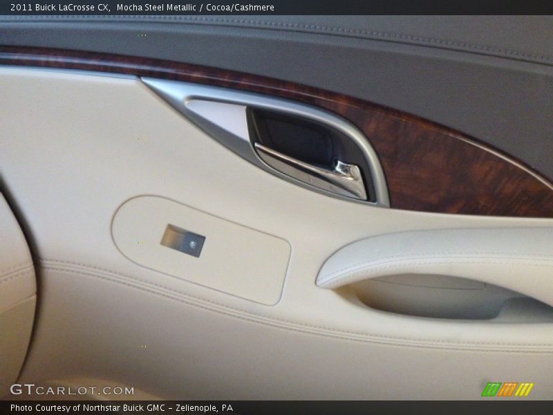 Mocha Steel Metallic / Cocoa/Cashmere 2011 Buick LaCrosse CX