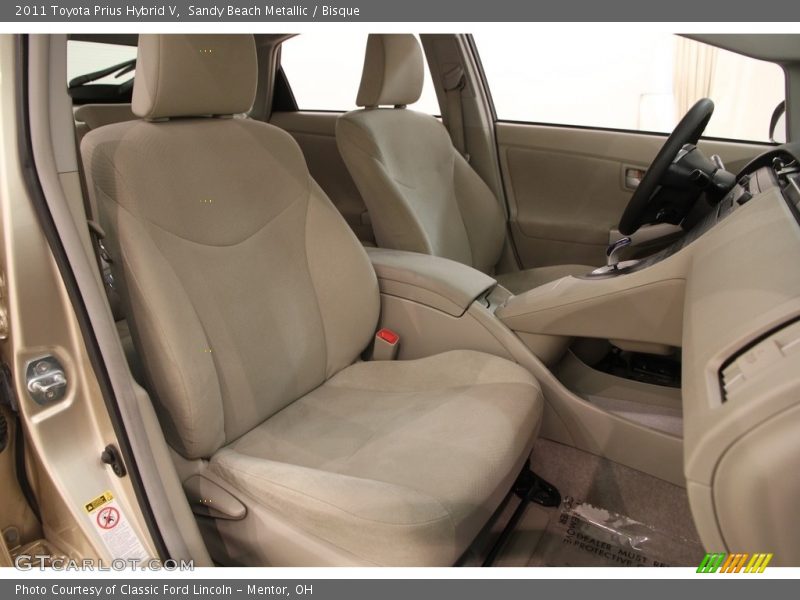 Sandy Beach Metallic / Bisque 2011 Toyota Prius Hybrid V