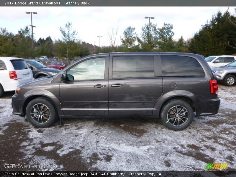 Granite / Black 2017 Dodge Grand Caravan SXT