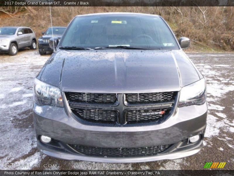 Granite / Black 2017 Dodge Grand Caravan SXT