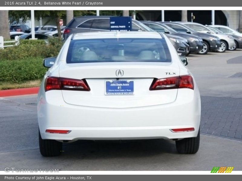 Bellanova White Pearl / Graystone 2016 Acura TLX 2.4