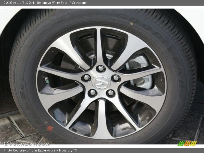 Bellanova White Pearl / Graystone 2016 Acura TLX 2.4