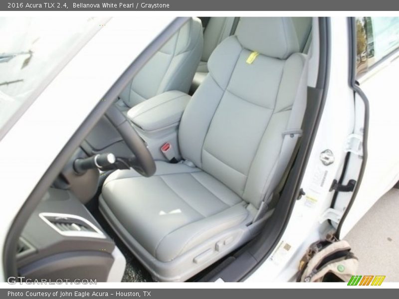 Bellanova White Pearl / Graystone 2016 Acura TLX 2.4