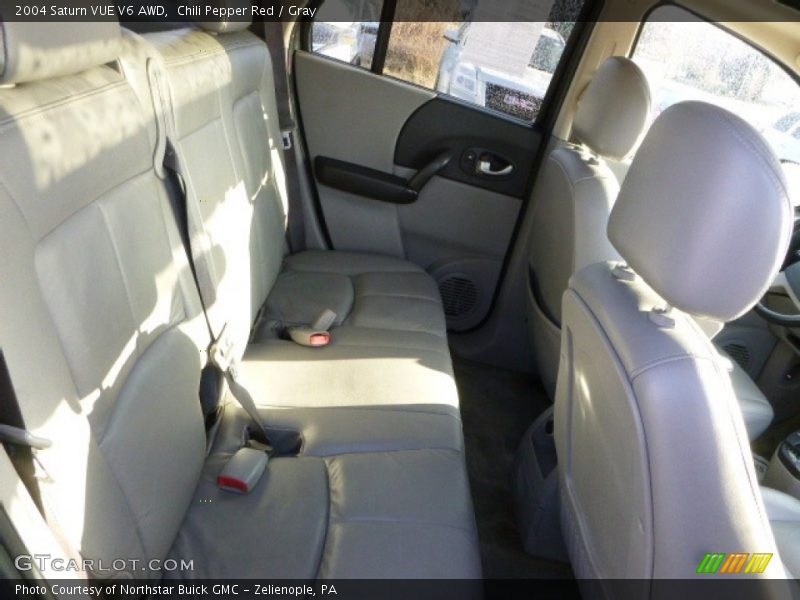 Chili Pepper Red / Gray 2004 Saturn VUE V6 AWD