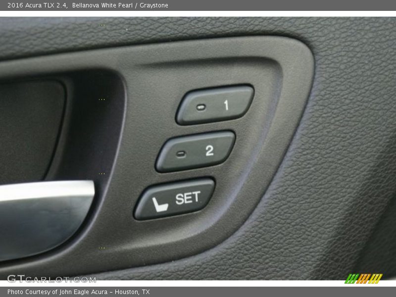 Bellanova White Pearl / Graystone 2016 Acura TLX 2.4