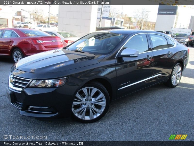 Ashen Gray Metallic / Jet Black/Dark Titanium 2014 Chevrolet Impala LTZ