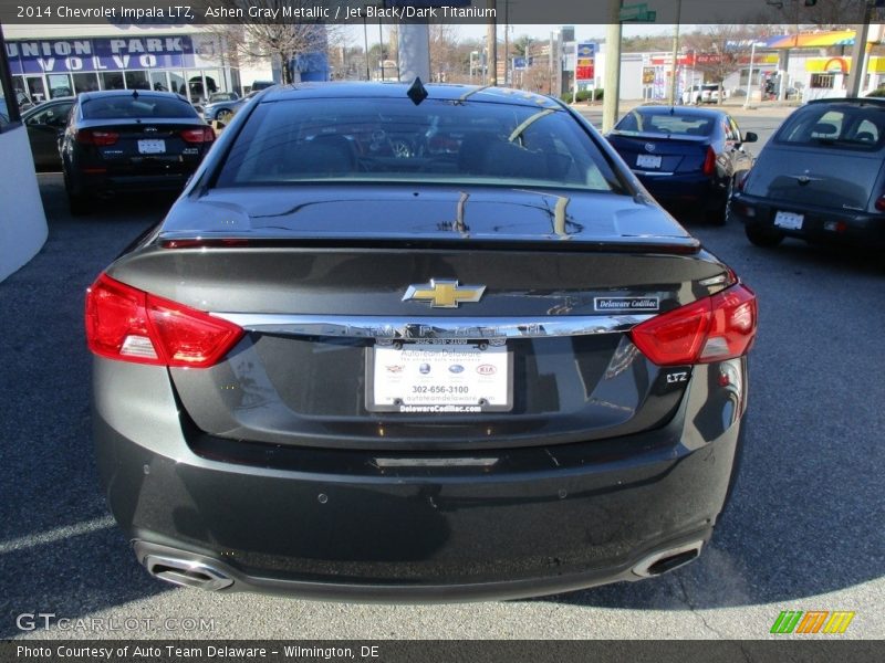 Ashen Gray Metallic / Jet Black/Dark Titanium 2014 Chevrolet Impala LTZ