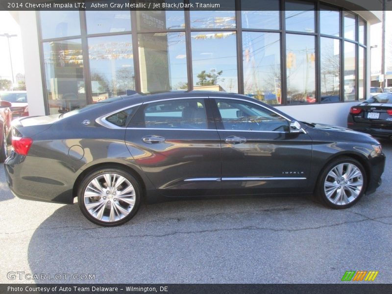 Ashen Gray Metallic / Jet Black/Dark Titanium 2014 Chevrolet Impala LTZ