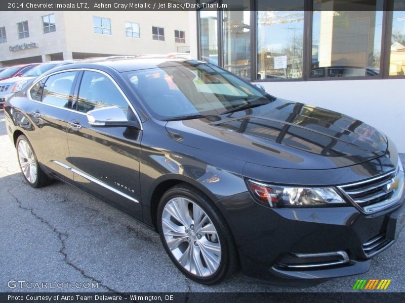 Ashen Gray Metallic / Jet Black/Dark Titanium 2014 Chevrolet Impala LTZ