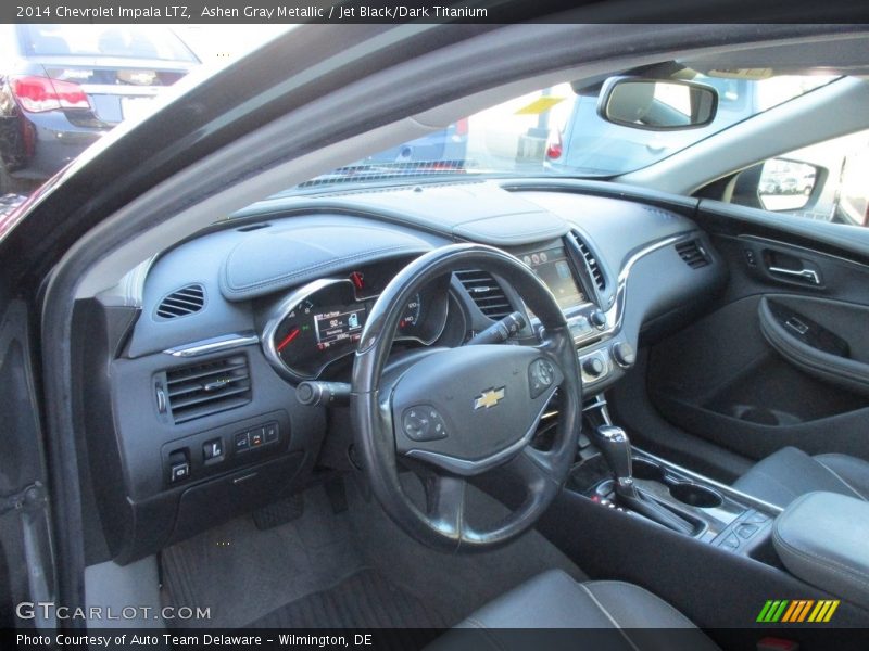 Ashen Gray Metallic / Jet Black/Dark Titanium 2014 Chevrolet Impala LTZ
