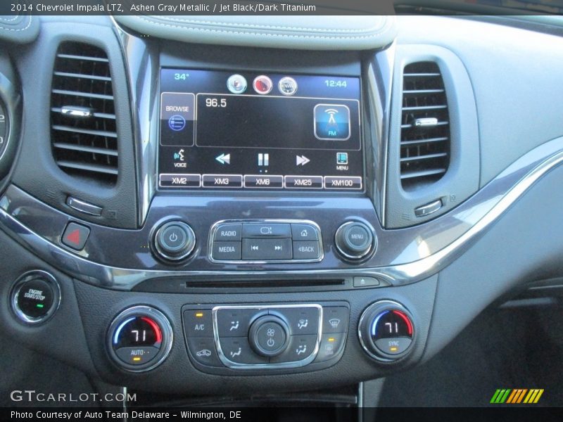 Ashen Gray Metallic / Jet Black/Dark Titanium 2014 Chevrolet Impala LTZ