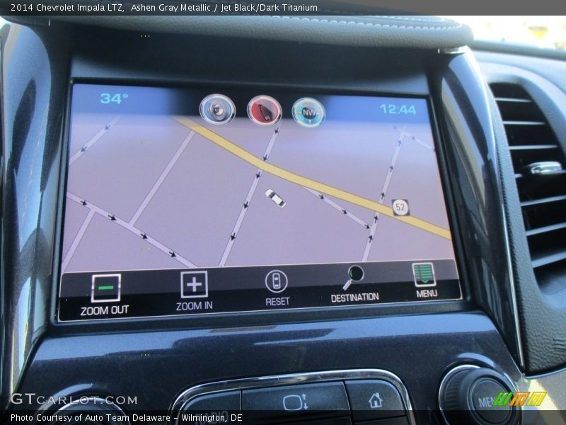 Ashen Gray Metallic / Jet Black/Dark Titanium 2014 Chevrolet Impala LTZ