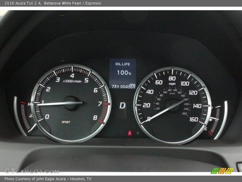 Bellanova White Pearl / Espresso 2016 Acura TLX 2.4