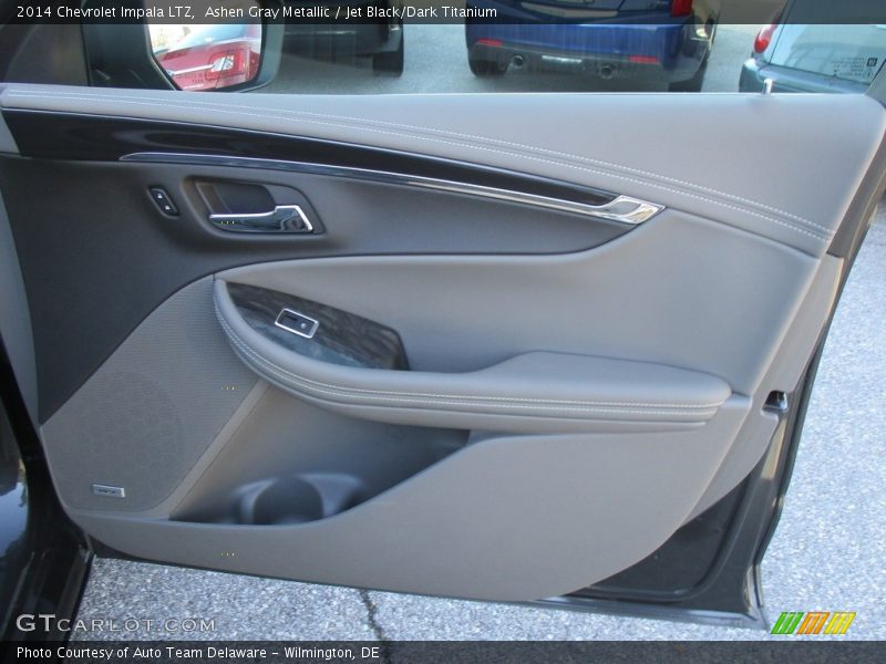 Ashen Gray Metallic / Jet Black/Dark Titanium 2014 Chevrolet Impala LTZ
