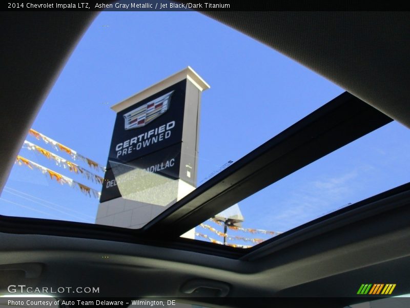 Ashen Gray Metallic / Jet Black/Dark Titanium 2014 Chevrolet Impala LTZ