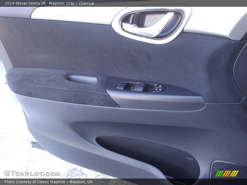 Magnetic Gray / Charcoal 2014 Nissan Sentra SR