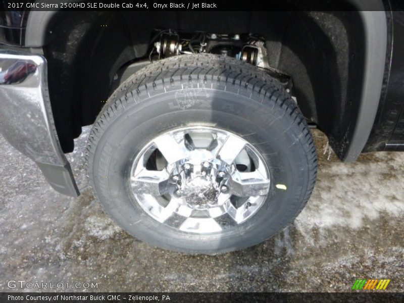 Onyx Black / Jet Black 2017 GMC Sierra 2500HD SLE Double Cab 4x4