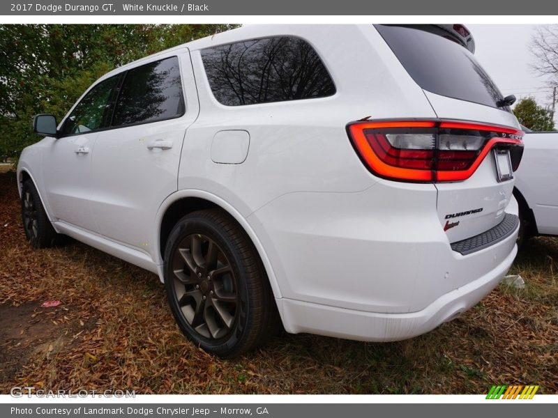 White Knuckle / Black 2017 Dodge Durango GT