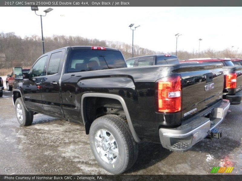 Onyx Black / Jet Black 2017 GMC Sierra 2500HD SLE Double Cab 4x4