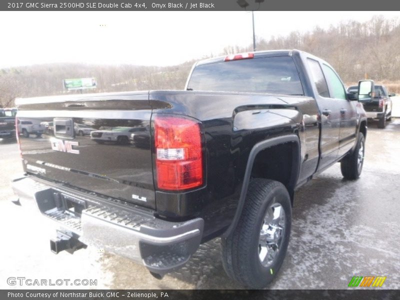 Onyx Black / Jet Black 2017 GMC Sierra 2500HD SLE Double Cab 4x4