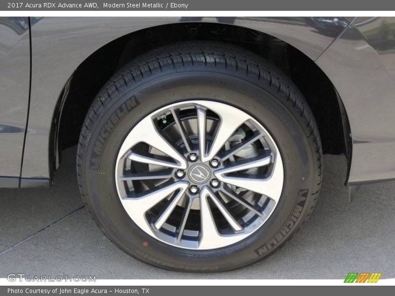 Modern Steel Metallic / Ebony 2017 Acura RDX Advance AWD