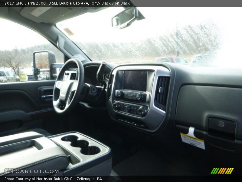 Onyx Black / Jet Black 2017 GMC Sierra 2500HD SLE Double Cab 4x4