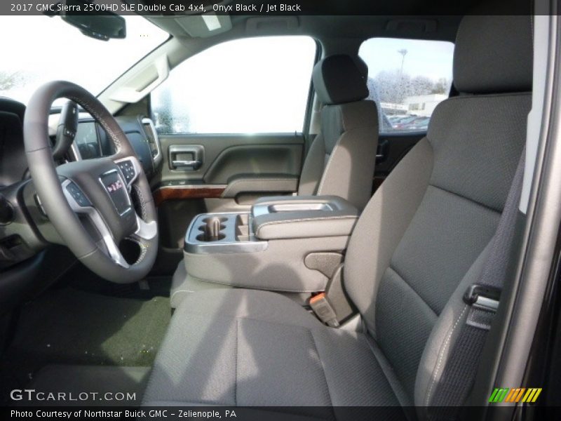 Onyx Black / Jet Black 2017 GMC Sierra 2500HD SLE Double Cab 4x4