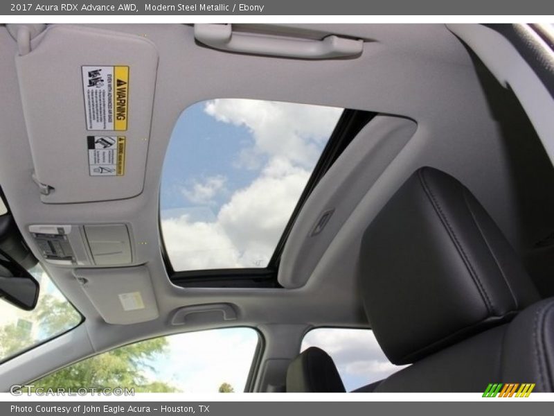 Modern Steel Metallic / Ebony 2017 Acura RDX Advance AWD