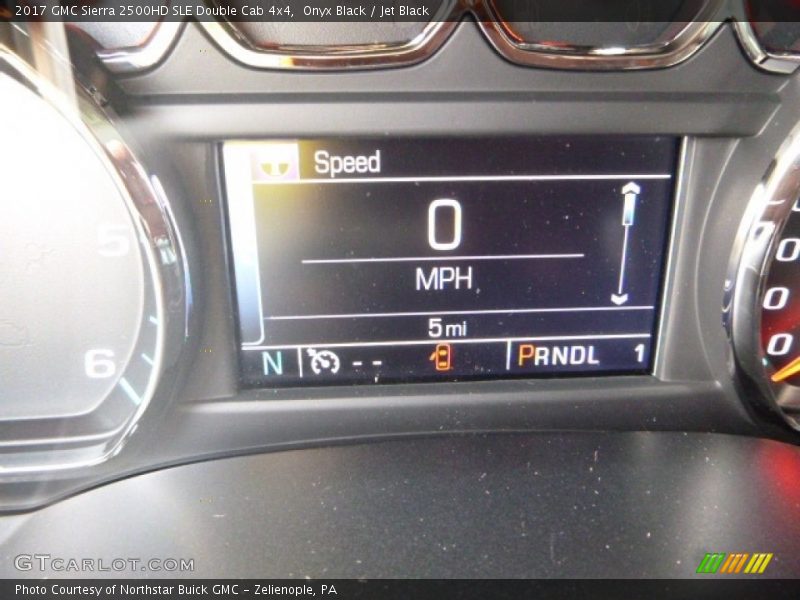 Onyx Black / Jet Black 2017 GMC Sierra 2500HD SLE Double Cab 4x4
