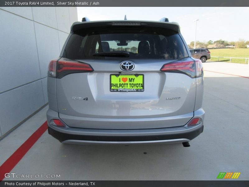 Silver Sky Metallic / Ash 2017 Toyota RAV4 Limited