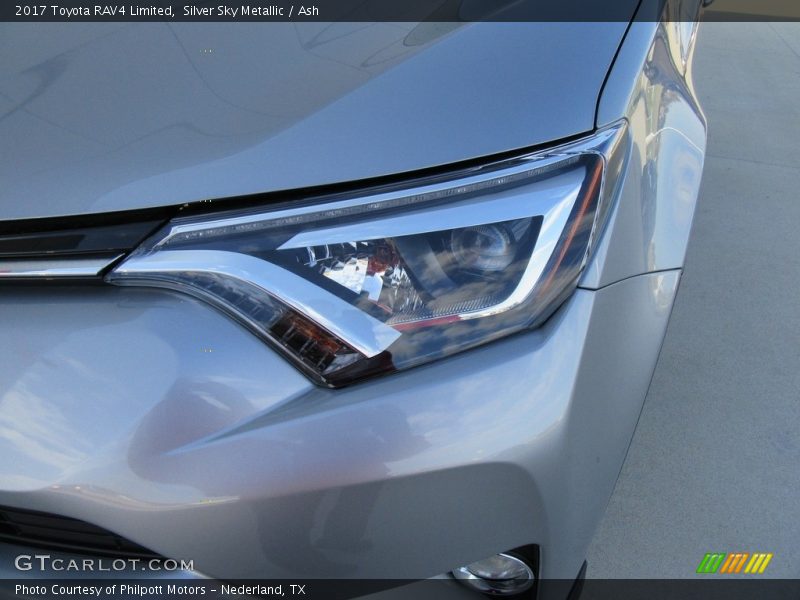 Silver Sky Metallic / Ash 2017 Toyota RAV4 Limited