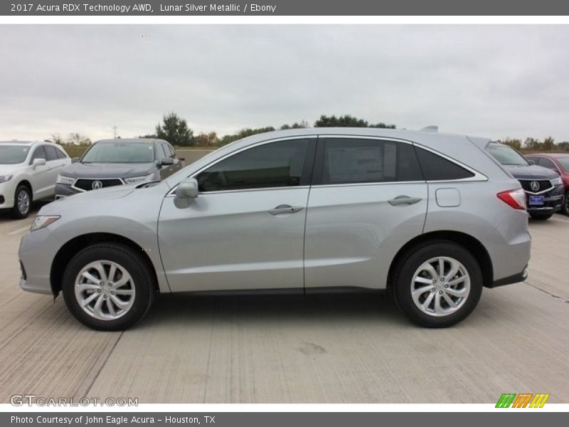 Lunar Silver Metallic / Ebony 2017 Acura RDX Technology AWD