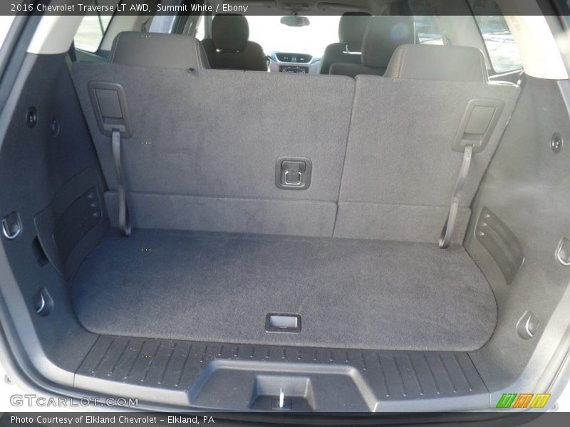 Summit White / Ebony 2016 Chevrolet Traverse LT AWD