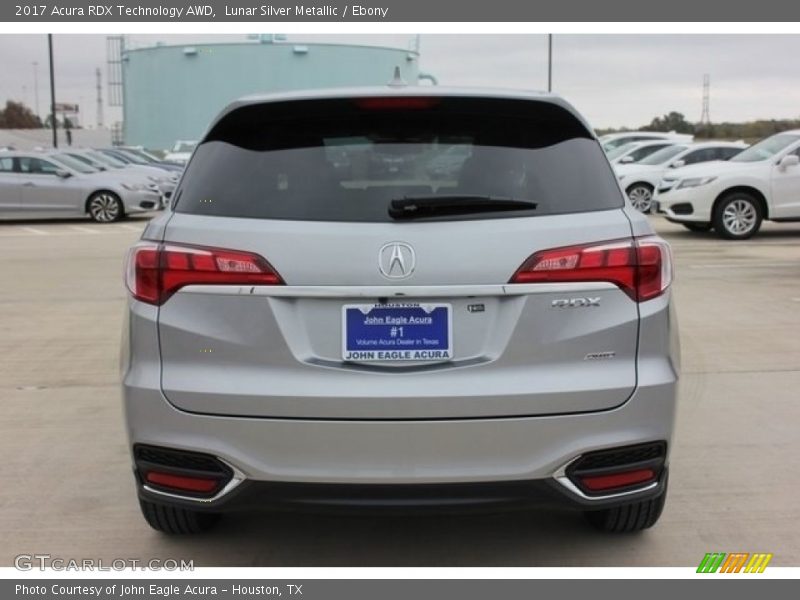 Lunar Silver Metallic / Ebony 2017 Acura RDX Technology AWD