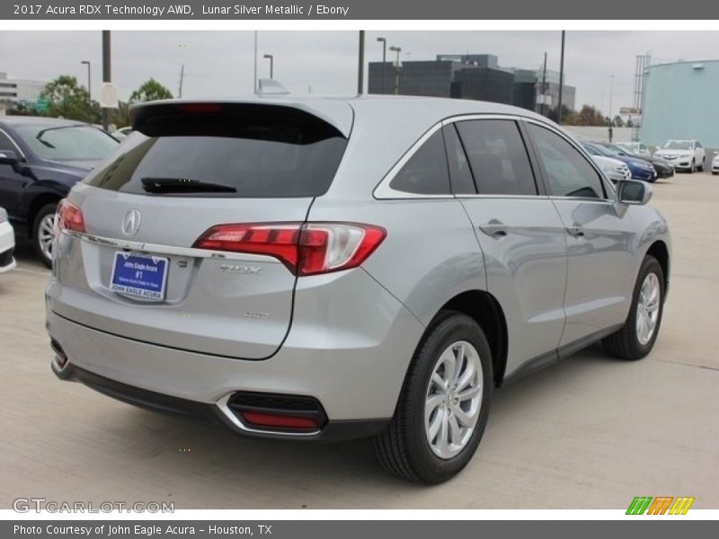 Lunar Silver Metallic / Ebony 2017 Acura RDX Technology AWD