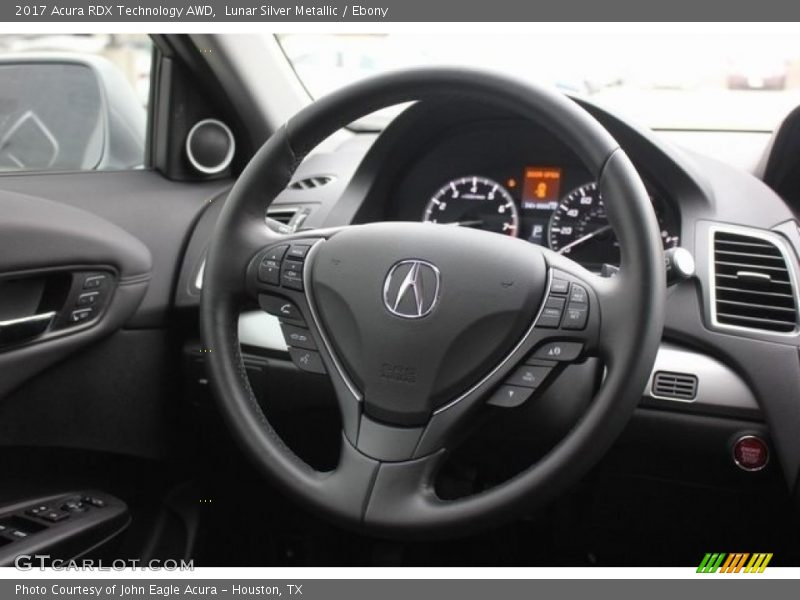 Lunar Silver Metallic / Ebony 2017 Acura RDX Technology AWD
