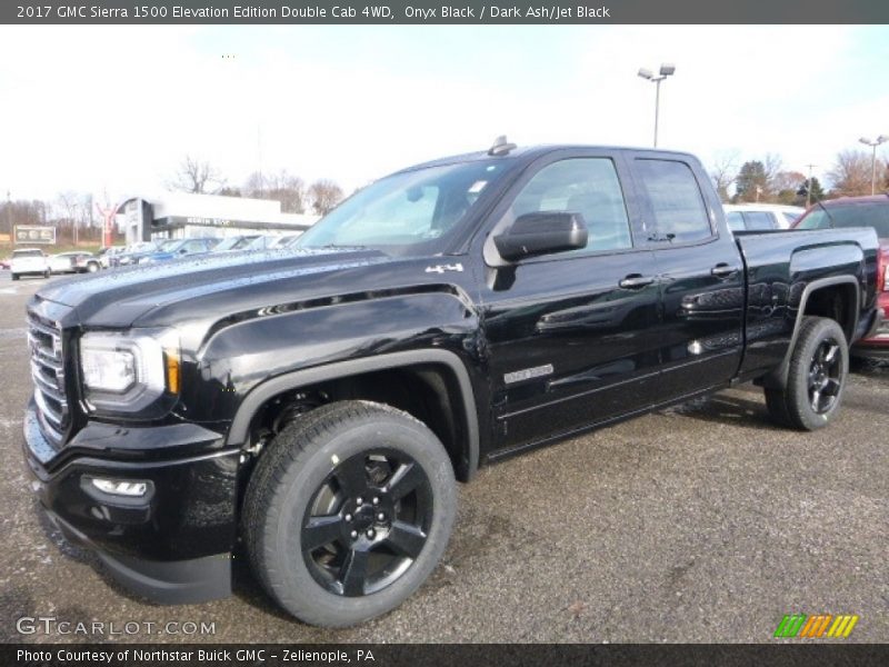 Onyx Black / Dark Ash/Jet Black 2017 GMC Sierra 1500 Elevation Edition Double Cab 4WD