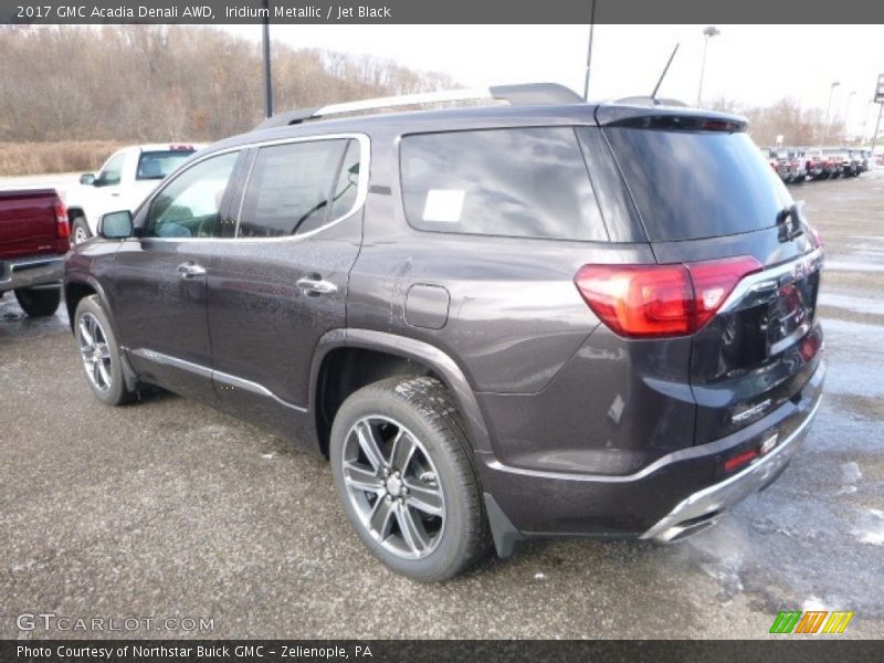 Iridium Metallic / Jet Black 2017 GMC Acadia Denali AWD