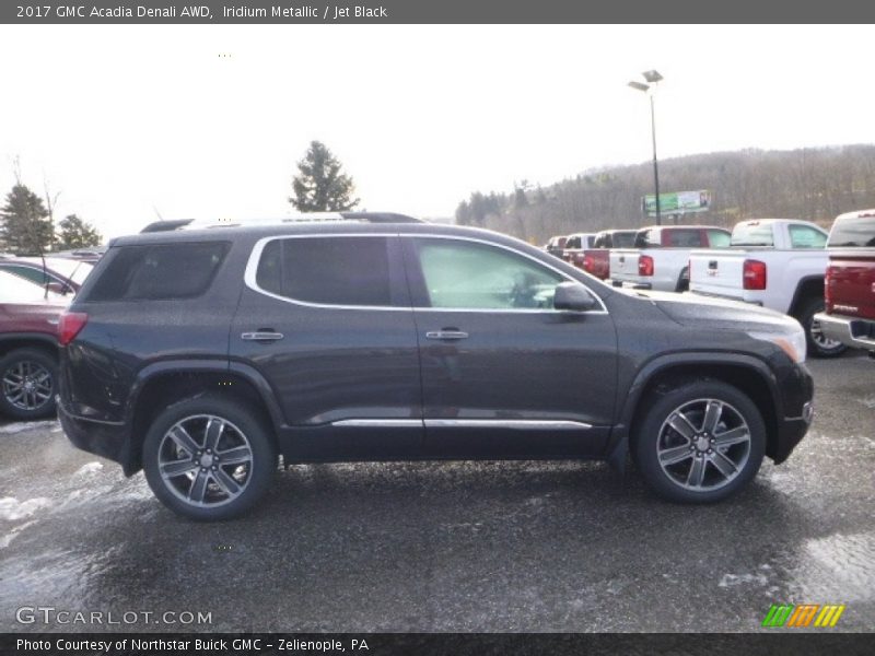 Iridium Metallic / Jet Black 2017 GMC Acadia Denali AWD