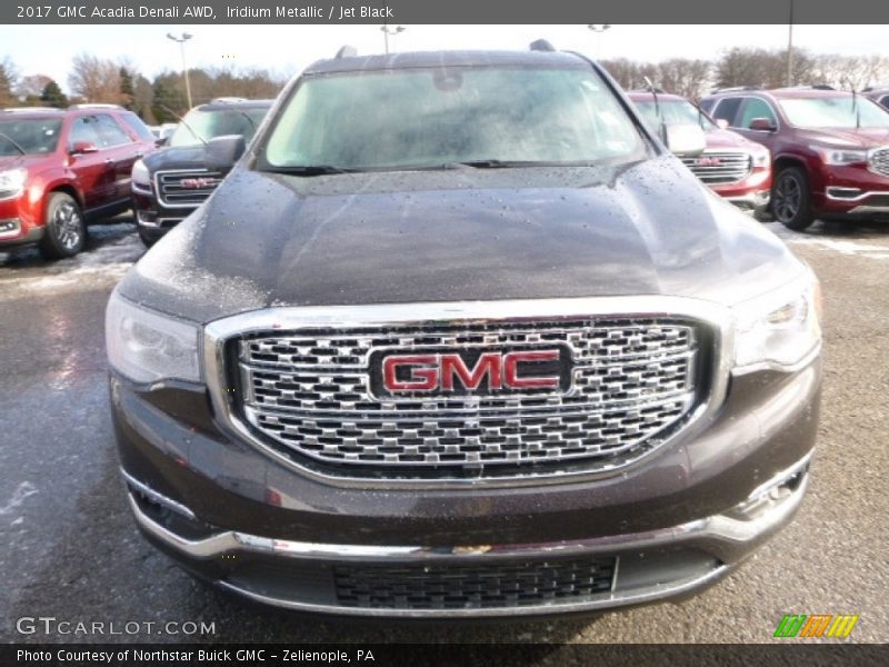 Iridium Metallic / Jet Black 2017 GMC Acadia Denali AWD