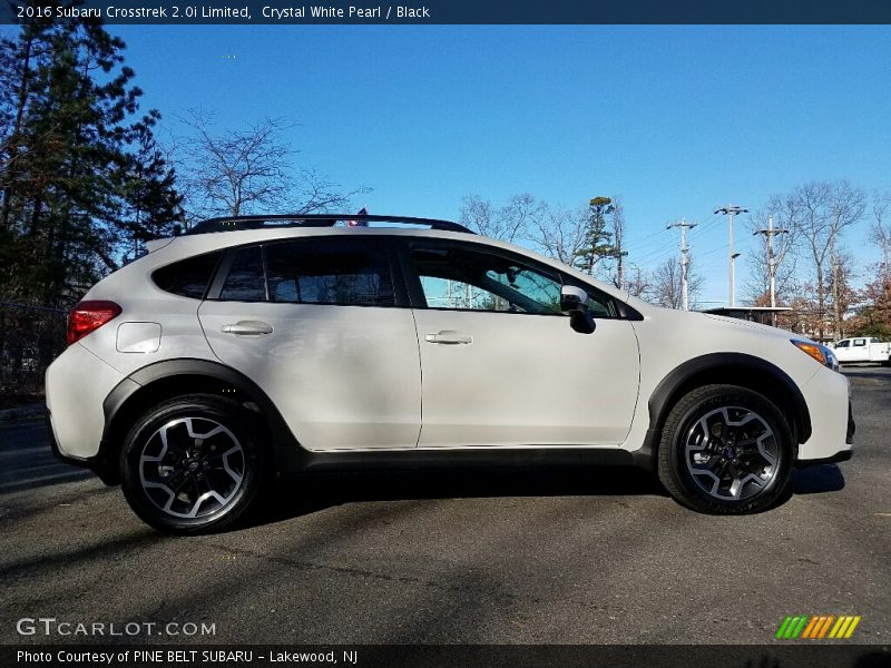 Crystal White Pearl / Black 2016 Subaru Crosstrek 2.0i Limited
