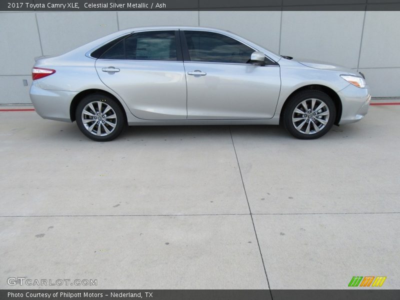 Celestial Silver Metallic / Ash 2017 Toyota Camry XLE