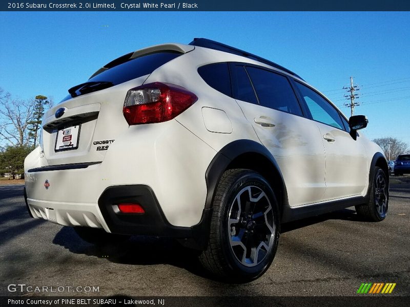 Crystal White Pearl / Black 2016 Subaru Crosstrek 2.0i Limited