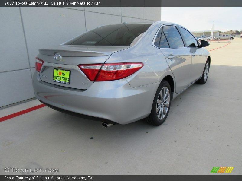Celestial Silver Metallic / Ash 2017 Toyota Camry XLE