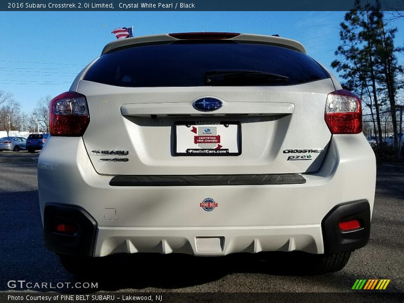 Crystal White Pearl / Black 2016 Subaru Crosstrek 2.0i Limited