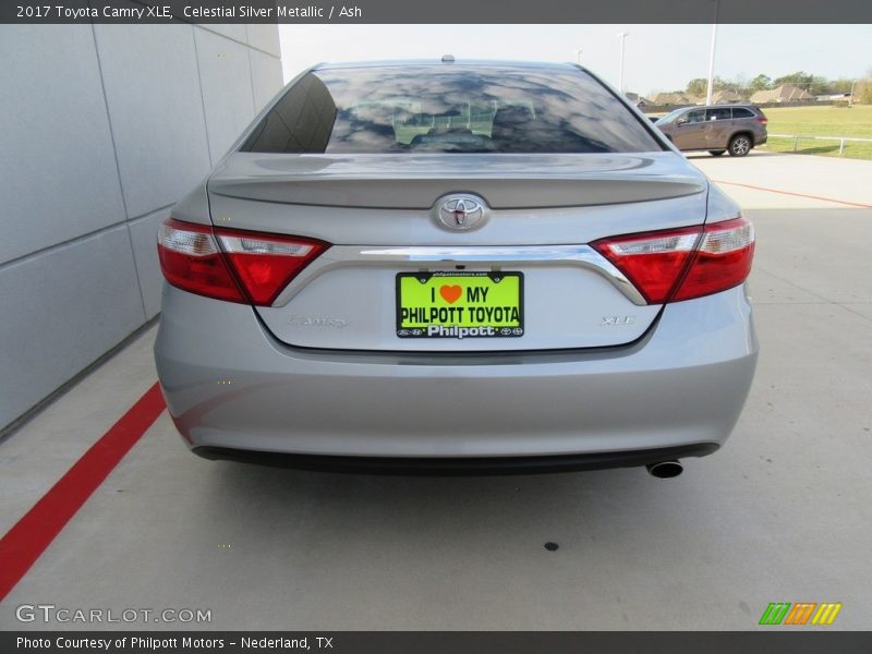 Celestial Silver Metallic / Ash 2017 Toyota Camry XLE